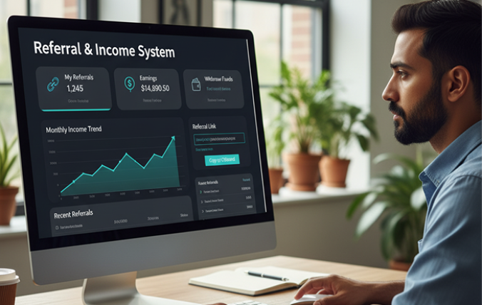 Referral & Income System